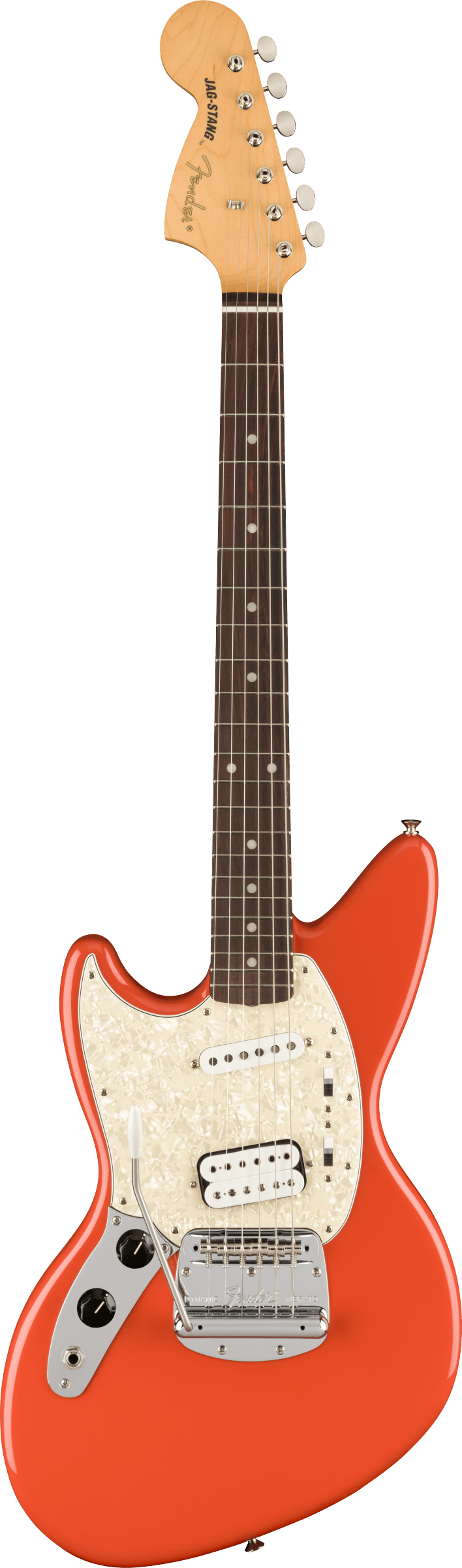 Sound Of Music - KURT COBAIN JAG-STANG® LEFT-HAND Fiesta Red