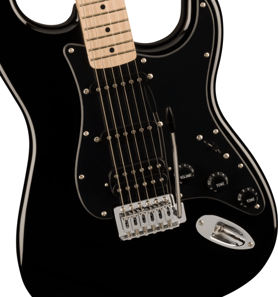 Fender SQUIER SONIC® STRATOCASTER® HSS Black Pickguard Black