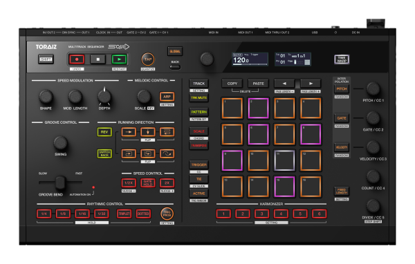 Toraiz SQUID Multitrack Sequencer MAIN