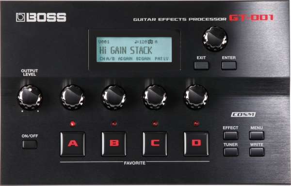 Boss GT-001 Gitarren-Multieffektgerät