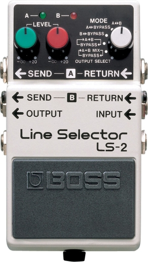 Boss LS-2a Line Selector Pedal