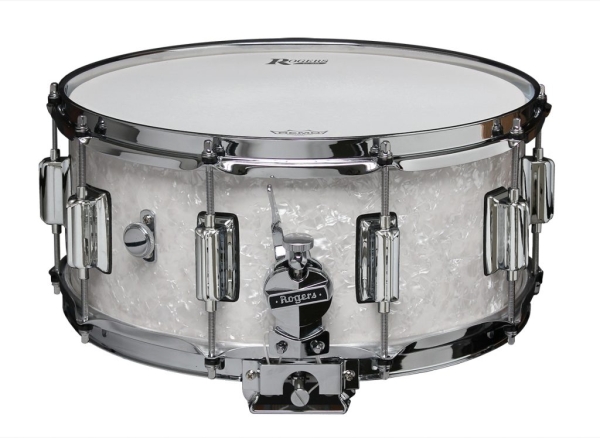 Rogers Dynasonic 14x6.5 Beavertail White Marine