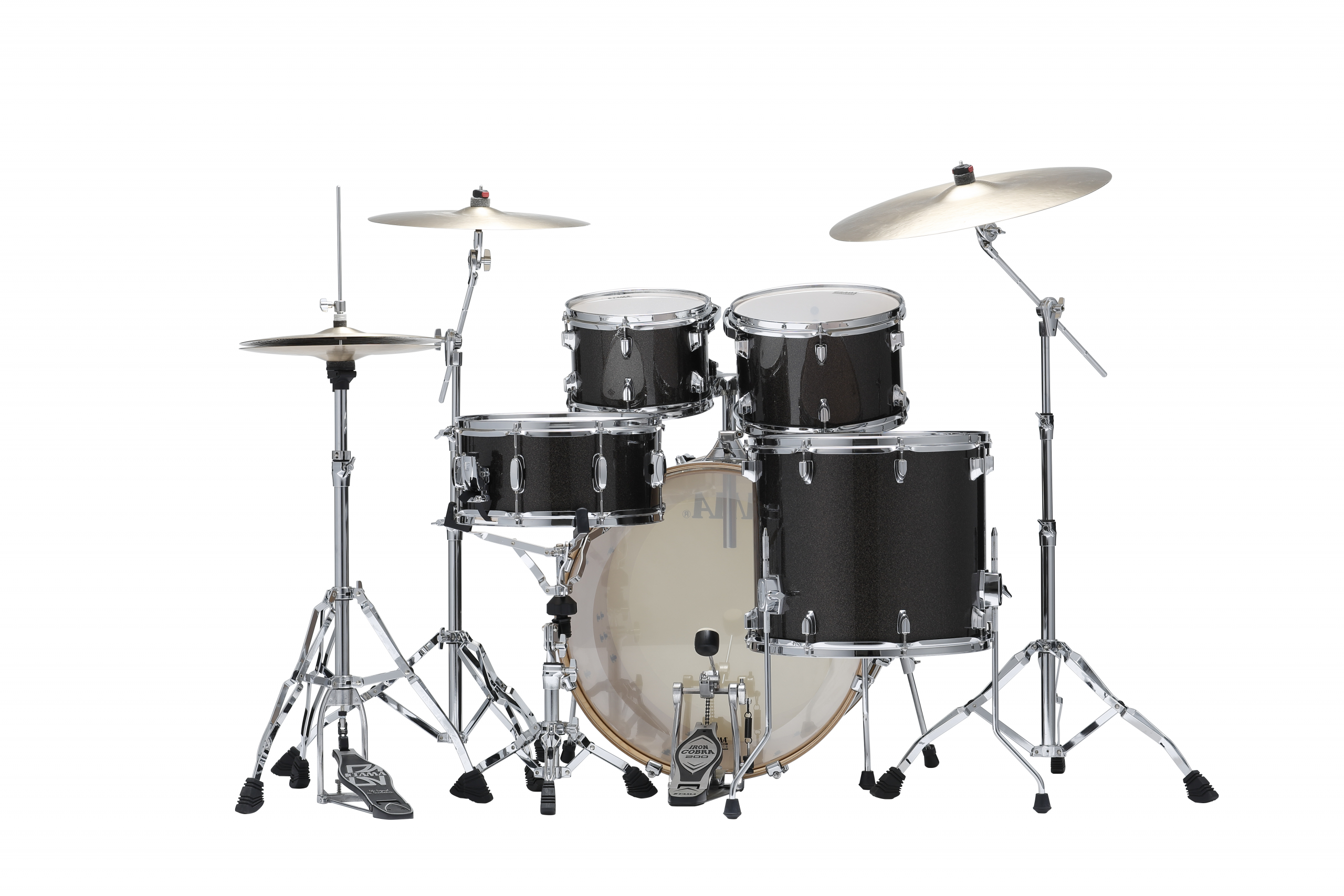 TAMA Superstar Classic Drum Set 5pcs Midnight Gold Sparkle Chrome Hw SM5W Hardware Kit
