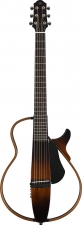 Yamaha Silent Guitar mit Stahlsaiten in der Farbe Tobacco Brown Sunburst